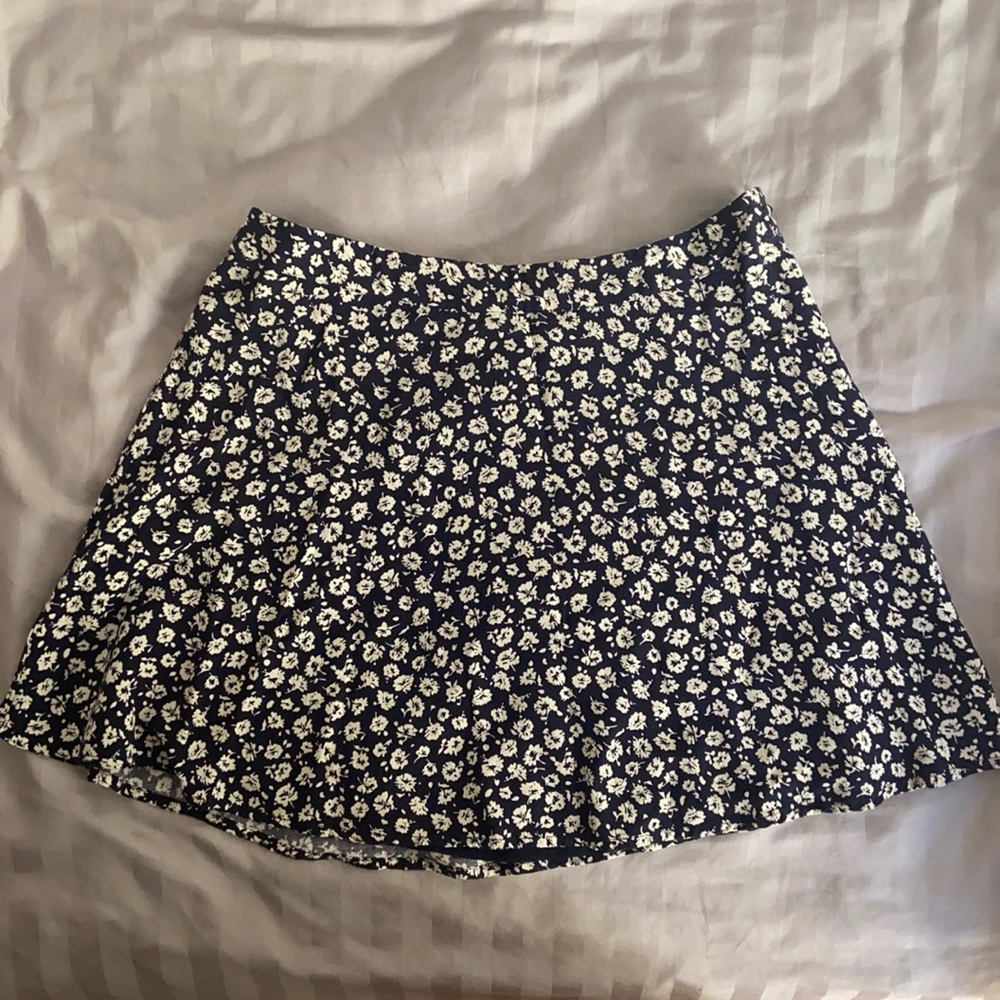 Floral circle skirt
